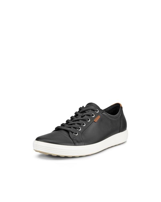 Ecco Black Soft 7 Sneaker Size