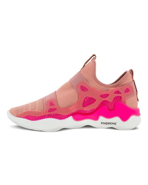 ecco pink sneakers