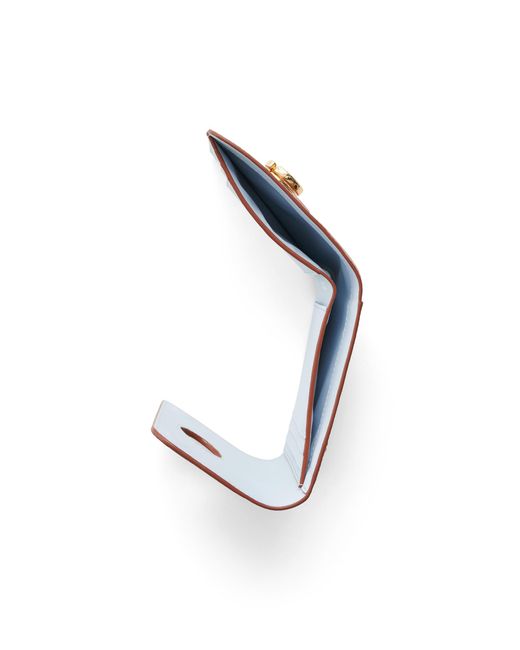 Ecco White Wallet E Wave Lock