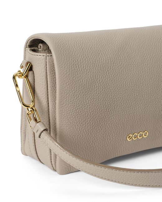Ecco White Pinch Bag L