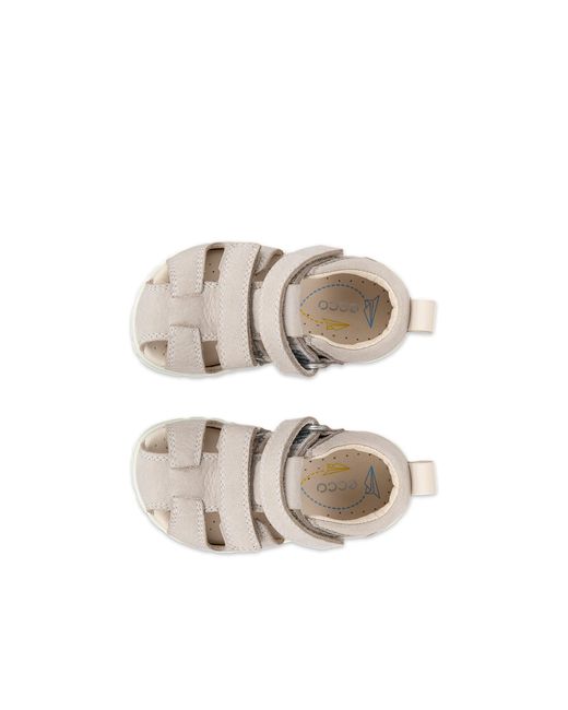 Ecco White Mini Stride Sandal