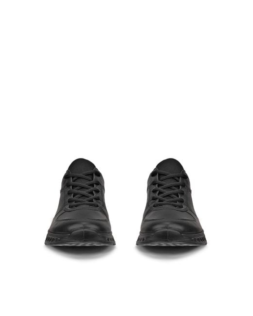 Ecco Black Exostride Gtx Sneaker Size