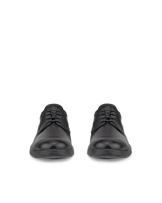 Ecco Black S. Lite Hybrid Derby Shoe