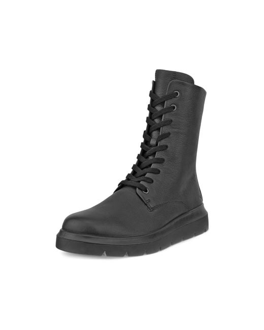 Ecco Black Nouvelle Lace Boot Size