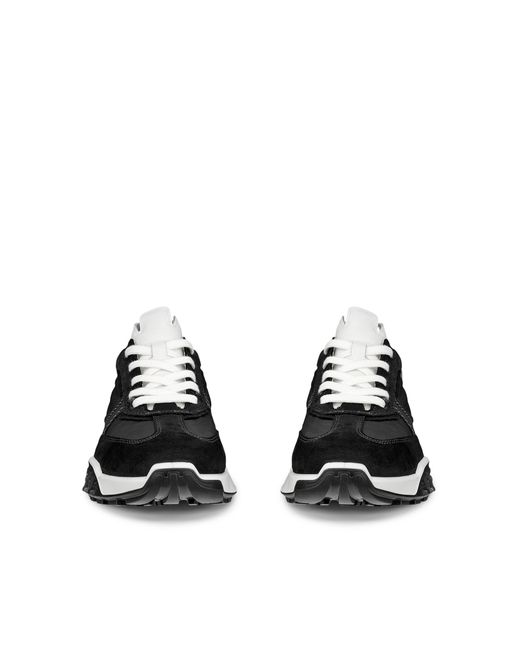Ecco White Retro Sneaker W