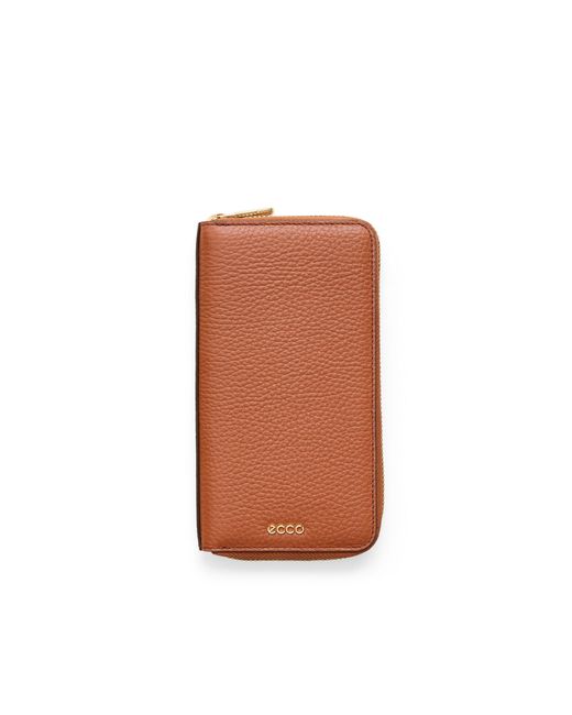 Ecco White Wallet Zipped