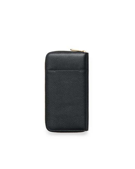 Ecco Black Wallet Zipped