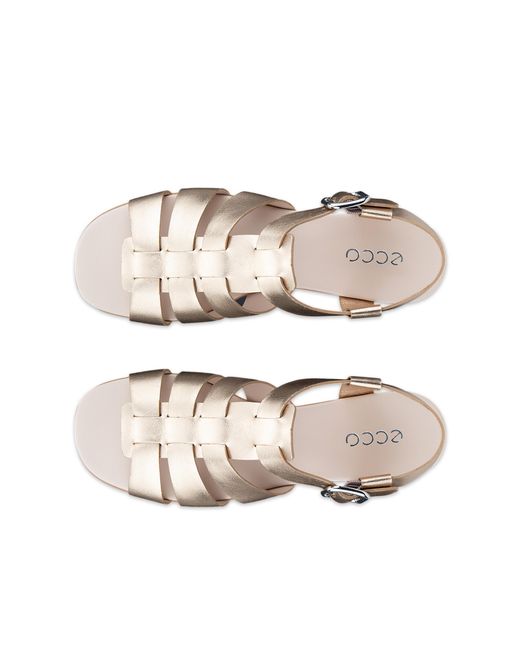 Ecco White Sculpted Alba 25