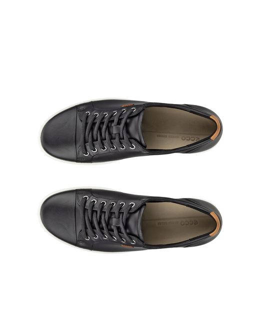 Ecco Black Soft 7 Sneaker Size