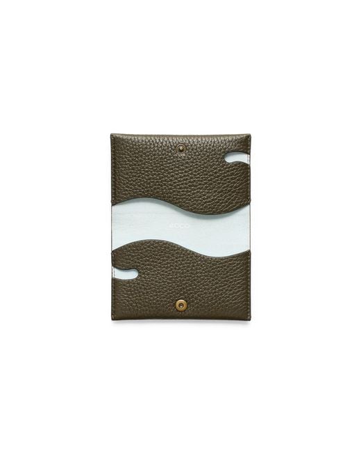 Ecco White Business Card Purse