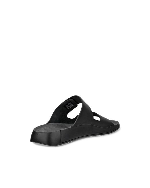 Ecco Black Cozmo Sandal Size for men