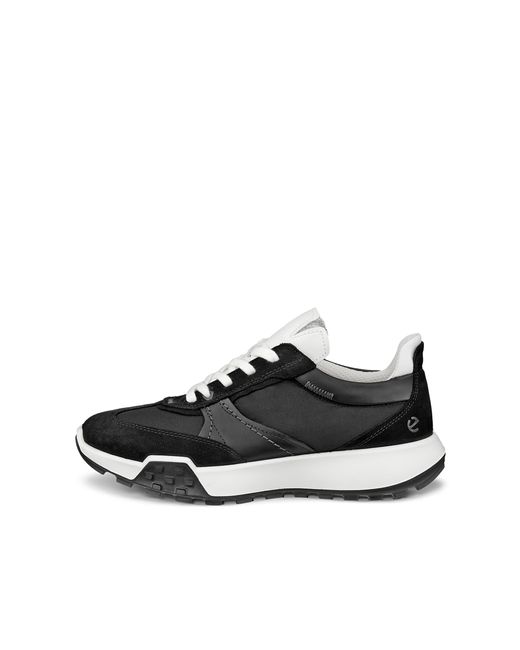 Ecco White Retro Sneaker W