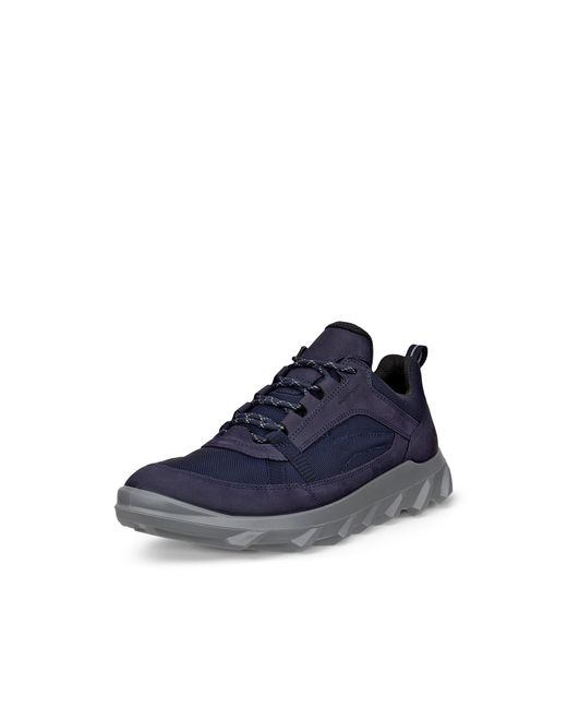 Ecco Mx-Herren Outdoor-Schuhe Aus Nubukleder in Blue für Herren