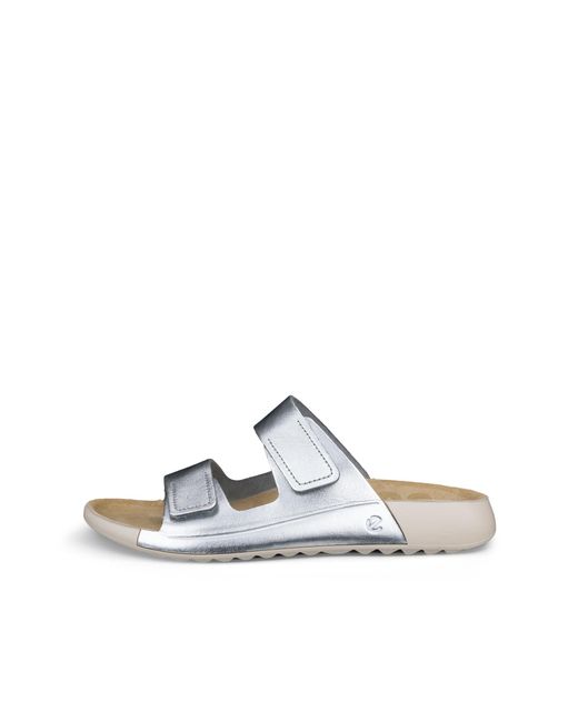 Ecco White Pantolette