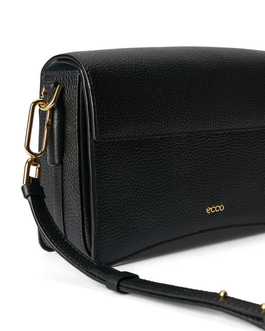 Ecco Black Pinch Large Pebbled