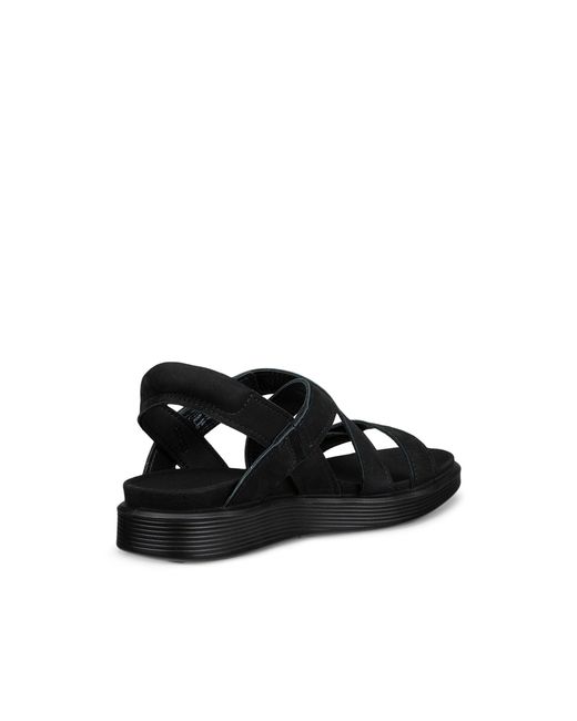 Ecco Black Soft Sandal