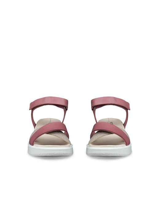 Ecco Pink Flowt Wedge Lx