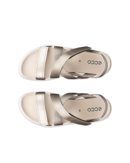 Ecco White Soft Sandal