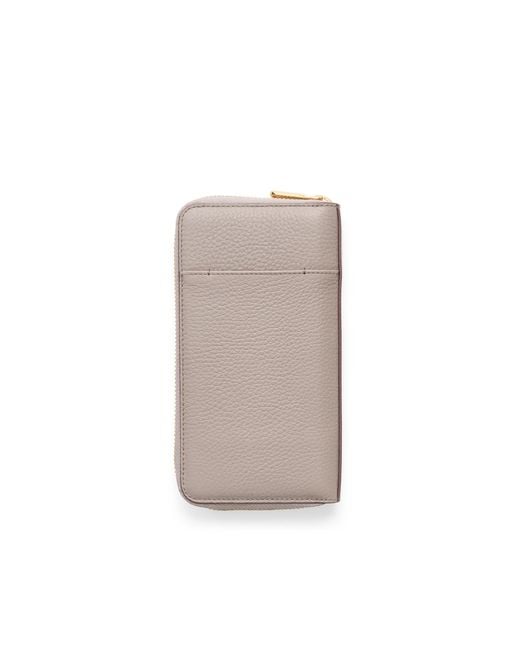 Ecco White Wallet Zipped