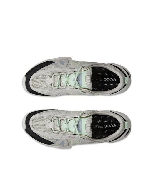 Ecco Gray Biom C-Trail-Damen Textilsneaker Mit Gore-Tex