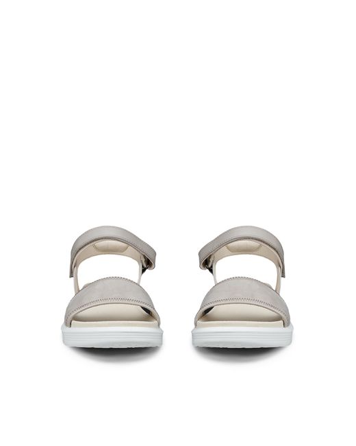 Ecco White Soft Sandal