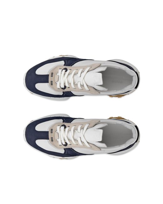 Ecco Blue Retro Sneaker for men