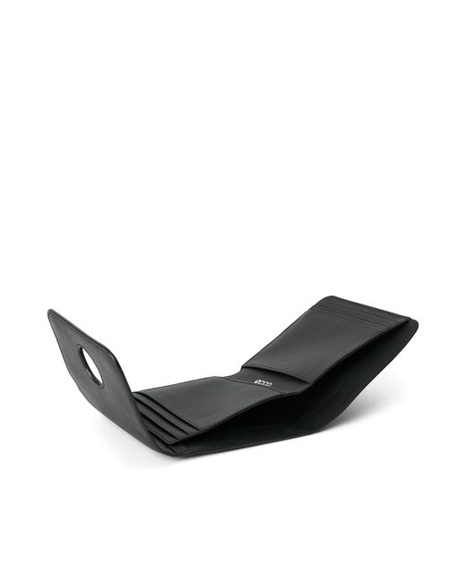 Ecco Black Wallet E Wave Lock