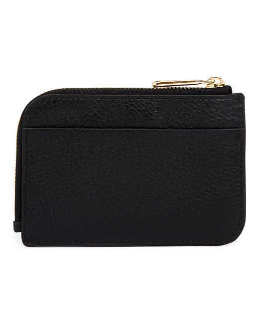 Ecco Black Zipped Pebbled