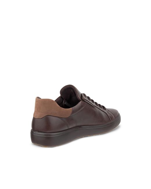 Ecco Brown Soft 7 Sneaker for men