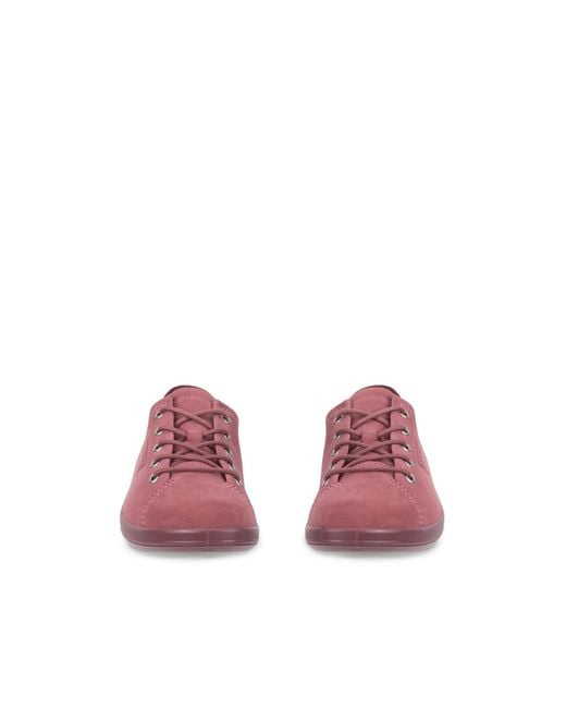 Ecco Purple Soft 2.0- Nubuck Walking Shoe