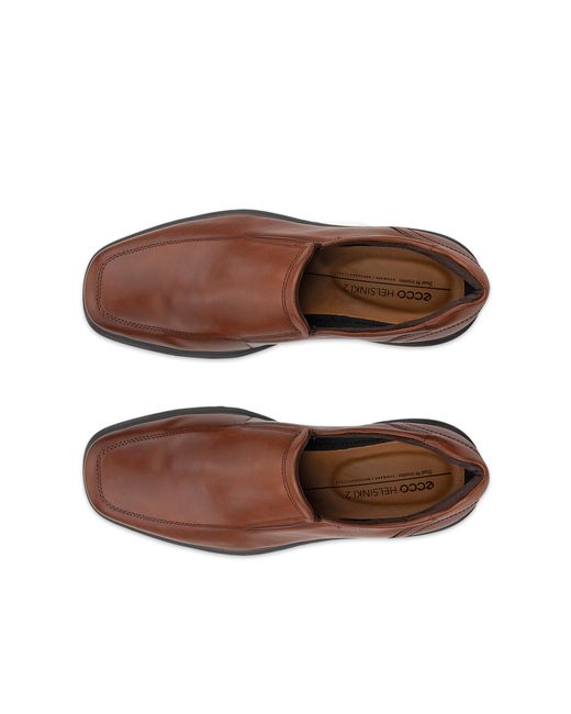 Ecco Brown Helsinki 2 Apron Toe Slip-on Size for men