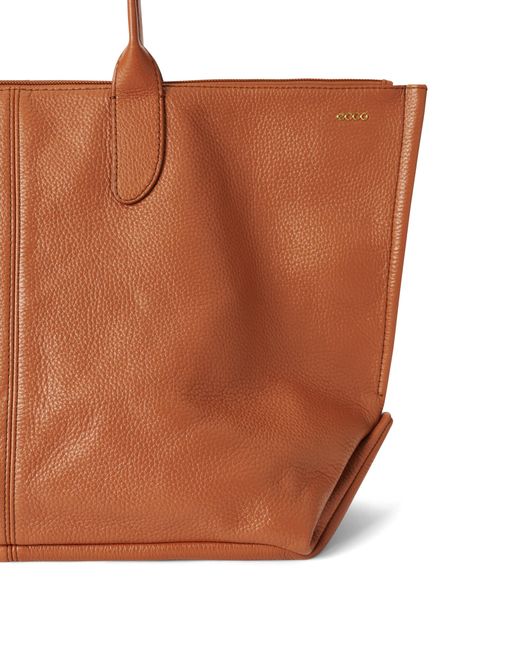 Ecco Brown Tote Go Light