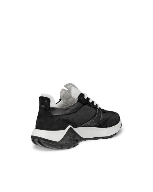 Ecco White Retro Sneaker W