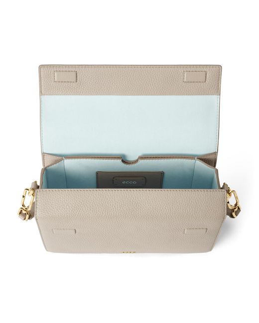 Ecco Gray Pinch Bag L