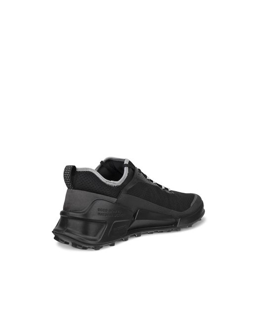 Ecco Black Breathable Mesh Low-Profile Sneakers for men