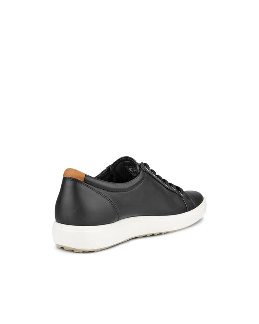 Ecco Black Soft 7 Sneaker Size