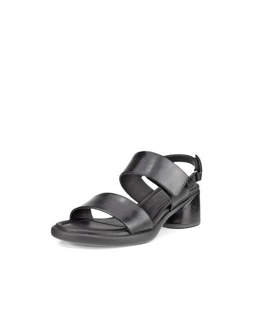 Ecco Black Sculpted Sandal Lx 35