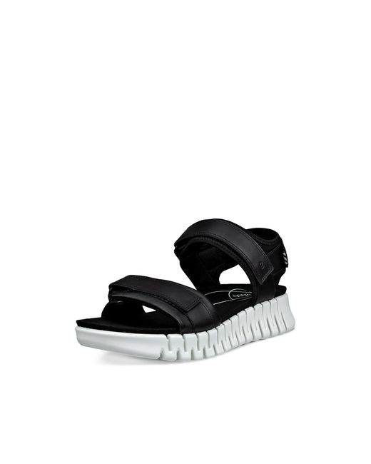 Ecco Black Gruuv Sol Sandal