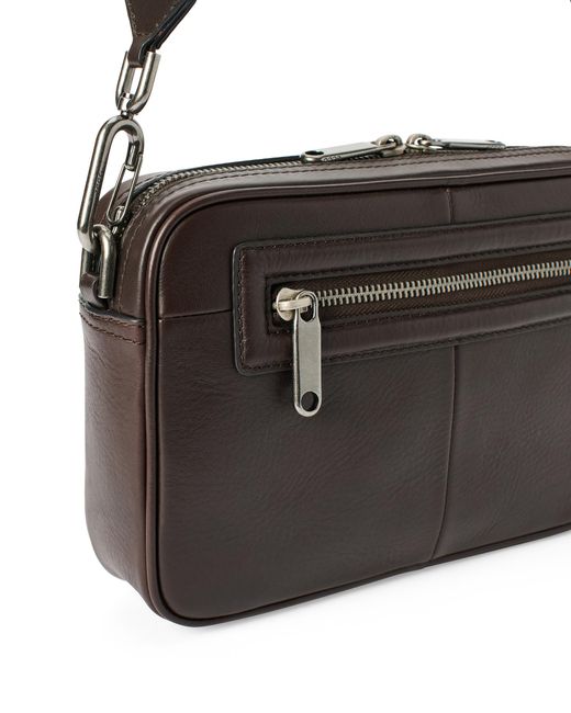 Ecco Black Axis Ew Crossbody for men