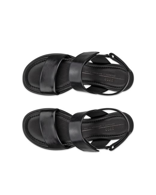 Ecco Black Sculpted Sandal Lx 35