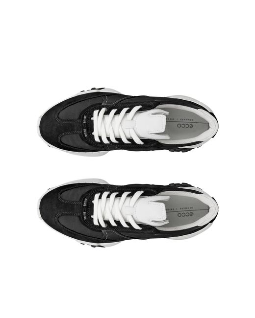 Ecco White Retro Sneaker W
