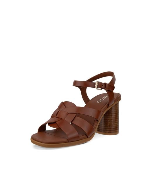 Ecco Brown Sculpted Alba 65