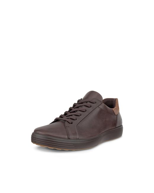 Ecco Brown Soft 7 Sneaker for men