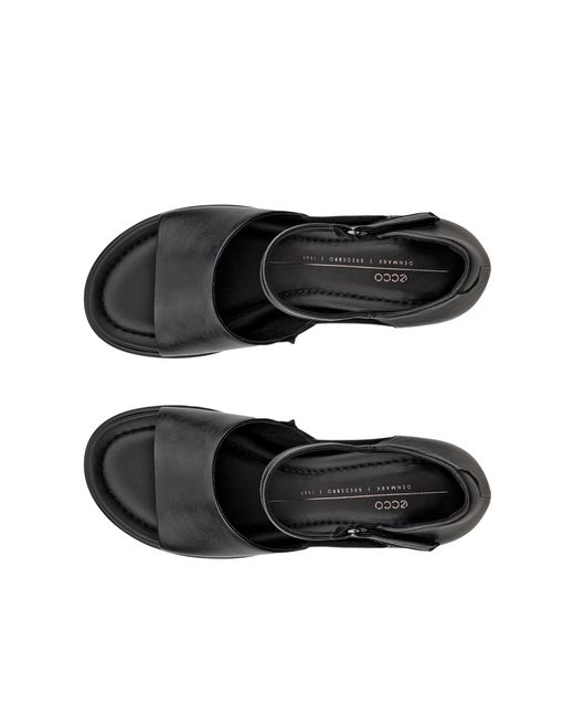 Ecco Black Sculpted Sandal Lx 55