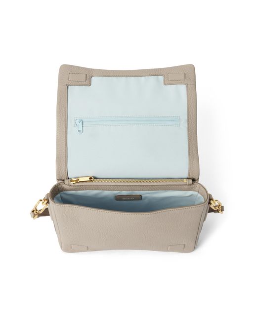 Ecco White Pinch Bag L