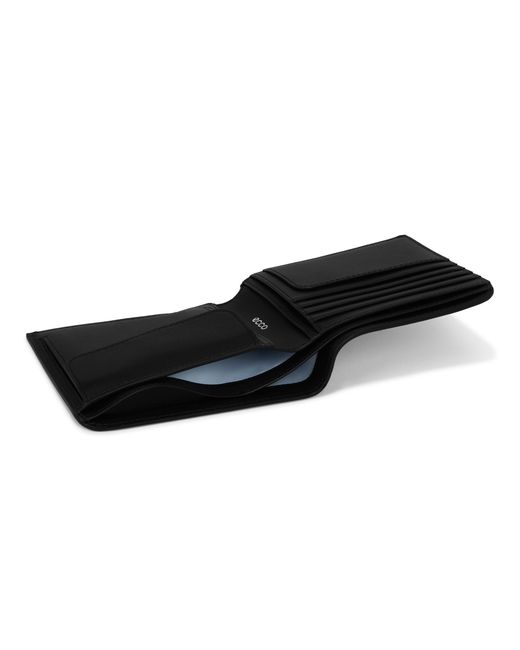 Ecco Black Wallet Formal Billfold
