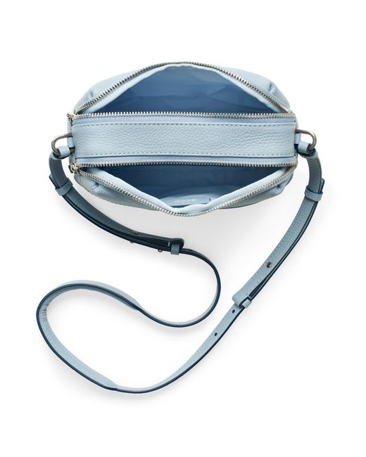 Ecco Blue Camera Bag Curve
