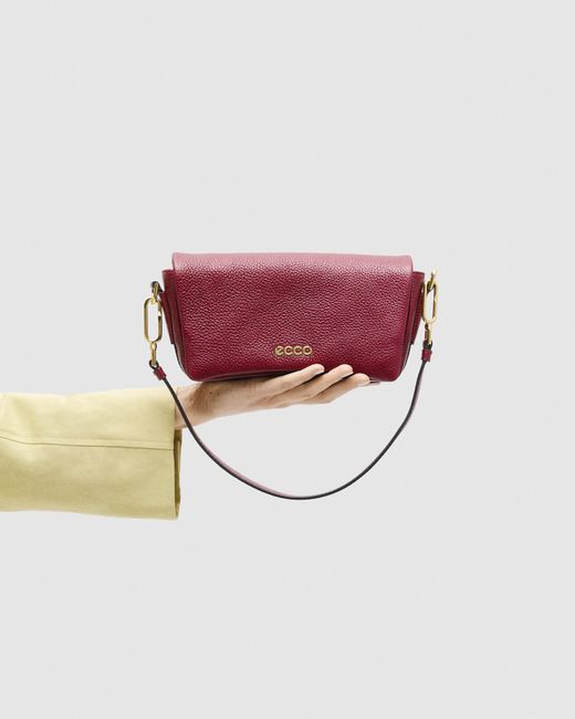 Ecco Purple Pinch Bag M