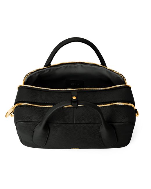 Ecco Black Bowling Bag M