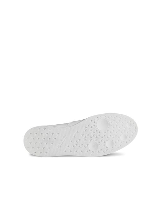 Ecco White Street Lite Retro Sneaker Size